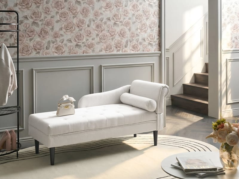 Schäslong Yvoire Högervänd - Off-White - Möbler - Soffa - Dagbäddar