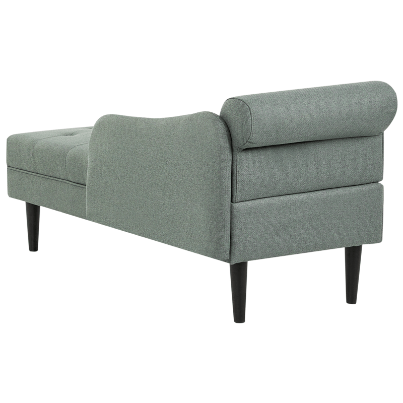 Schäslong Yvoire Vänstervänd - Grön - Möbler - Soffa - Dagbäddar