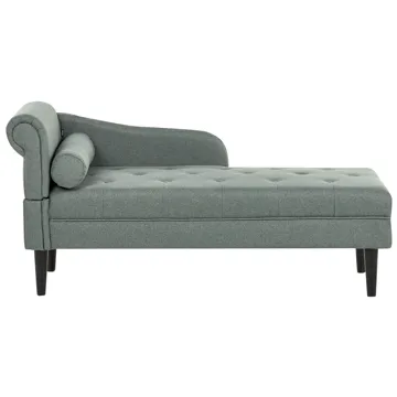 Schäslong Yvoire Vänstervänd - Grön - Möbler - Soffa - Dagbäddar