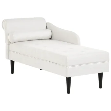 Schäslong Yvoire Vänstervänd - Off-White - Möbler - Soffa - Dagbäddar