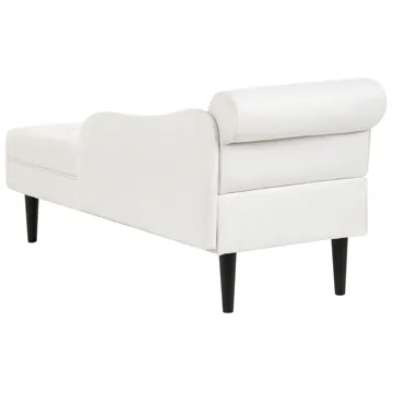 Schäslong Yvoire Vänstervänd - Off-White - Möbler - Soffa - Dagbäddar