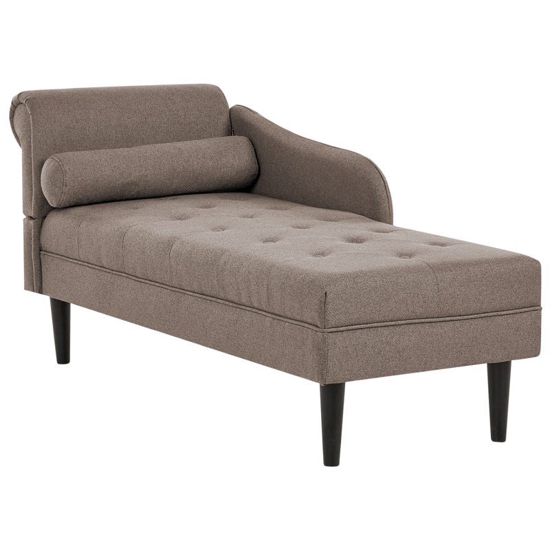 Schäslong Yvoire Vänstervänd - Taupe - Möbler - Soffa - Dagbäddar