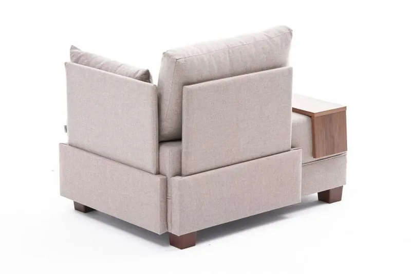 Algeria Schäslongfåtölj - Cream - Möbler - Stolar & fåtöljer - Fåtölj - Schäslongfåtölj & divanfåtölj