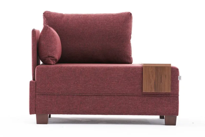 Algeria Schäslongfåtölj - Röd - Möbler - Stolar & fåtöljer - Fåtölj - Schäslongfåtölj & divanfåtölj