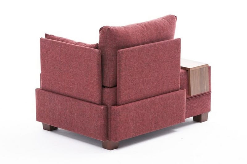 Algeria Schäslongfåtölj - Röd - Möbler - Stolar & fåtöljer - Fåtölj - Schäslongfåtölj & divanfåtölj