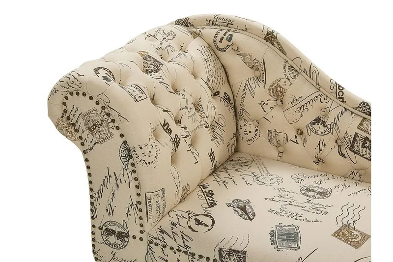 Amardeep Schäslong Vänster - Beige - Möbler - Stolar & fåtöljer - Fåtölj - Schäslongfåtölj & divanfåtölj