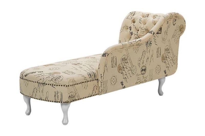 Amardeep Schäslong Vänster - Beige - Möbler - Stolar & fåtöljer - Fåtölj - Schäslongfåtölj & divanfåtölj