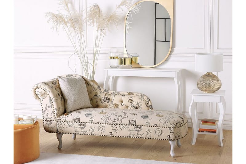 Amardeep Schäslong Vänster - Beige - Möbler - Stolar & fåtöljer - Fåtölj - Schäslongfåtölj & divanfåtölj