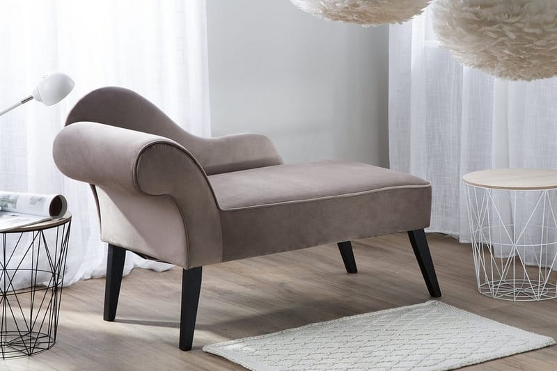 Biarritz Schäslong - Grå - Möbler - Stolar & fåtöljer - Fåtölj - Schäslongfåtölj & divanfåtölj