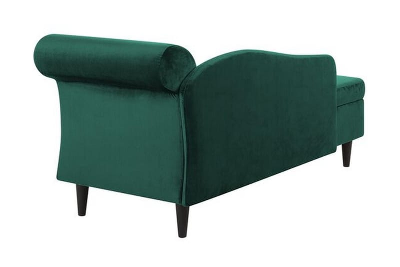 Espie Schäslong Höger Sammet - Grön - Möbler - Stolar & fåtöljer - Fåtölj - Schäslongfåtölj & divanfåtölj