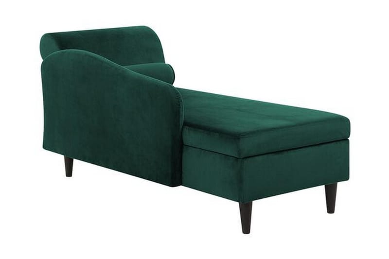 Espie Schäslong Höger Sammet - Grön - Möbler - Stolar & fåtöljer - Fåtölj - Schäslongfåtölj & divanfåtölj