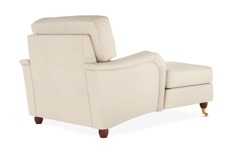 Howard Lyx Divanfåtölj - Beige - Möbler - Stolar & fåtöljer - Fåtölj - Schäslongfåtölj & divanfåtölj