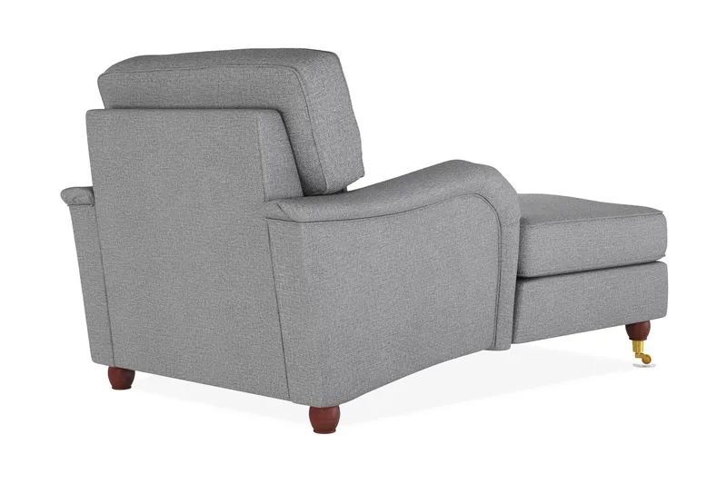 Howard Lyx Divanfåtölj - Grå - Möbler - Stolar & fåtöljer - Fåtölj - Schäslongfåtölj & divanfåtölj