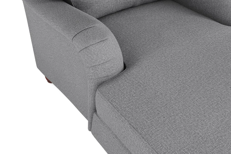 Howard Lyx Divanfåtölj - Grå - Möbler - Stolar & fåtöljer - Fåtölj - Schäslongfåtölj & divanfåtölj