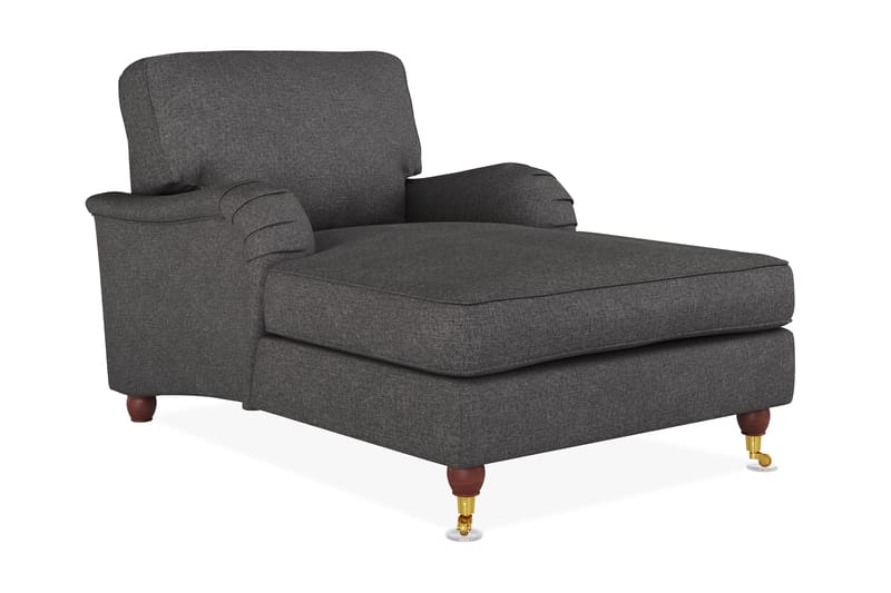 Howard Lyx Divanfåtölj - Mörkgrå - Möbler - Stolar & fåtöljer - Fåtölj - Schäslongfåtölj & divanfåtölj