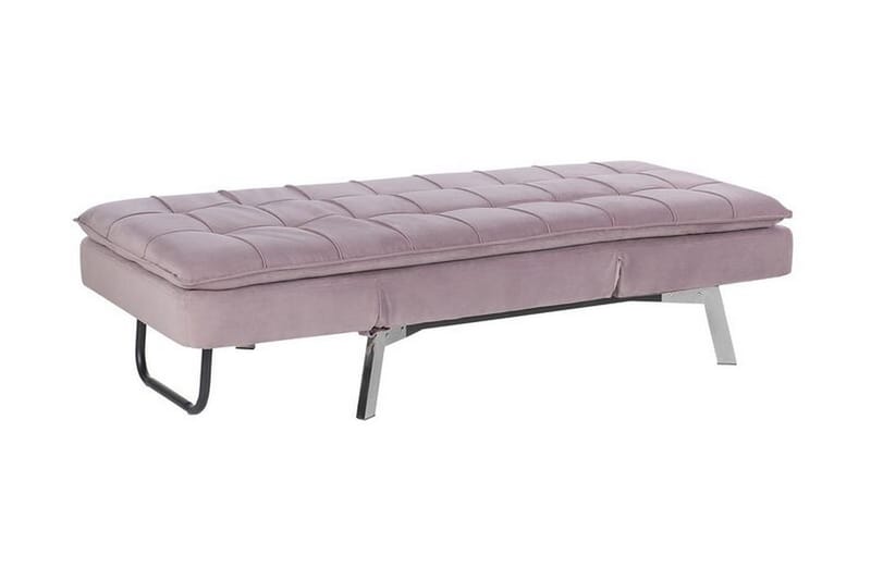 Karyne Schäslong Sammet - Rosa - Möbler - Stolar & fåtöljer - Fåtölj - Schäslongfåtölj & divanfåtölj