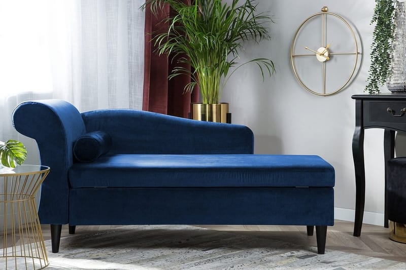 Luiro Schäslong - Blå - Möbler - Stolar & fåtöljer - Fåtölj - Schäslongfåtölj & divanfåtölj