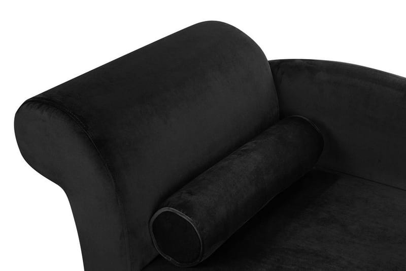 Luiro Schäslong - Svart - Möbler - Stolar & fåtöljer - Fåtölj - Schäslongfåtölj & divanfåtölj