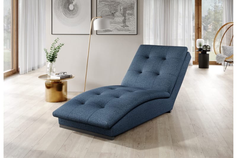 Manwi Schäslongfåtölj - Gul - Möbler - Stolar & fåtöljer - Fåtölj - Schäslongfåtölj & divanfåtölj