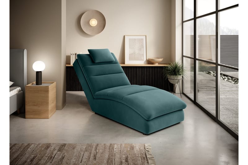 Masaji Schäslongfåtölj - Grön - Möbler - Stolar & fåtöljer - Fåtölj - Schäslongfåtölj & divanfåtölj