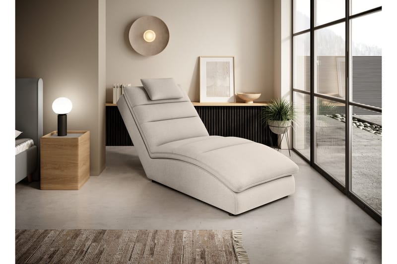 Masaji Schäslongfåtölj - Mörkgrå - Möbler - Stolar & fåtöljer - Fåtölj - Schäslongfåtölj & divanfåtölj