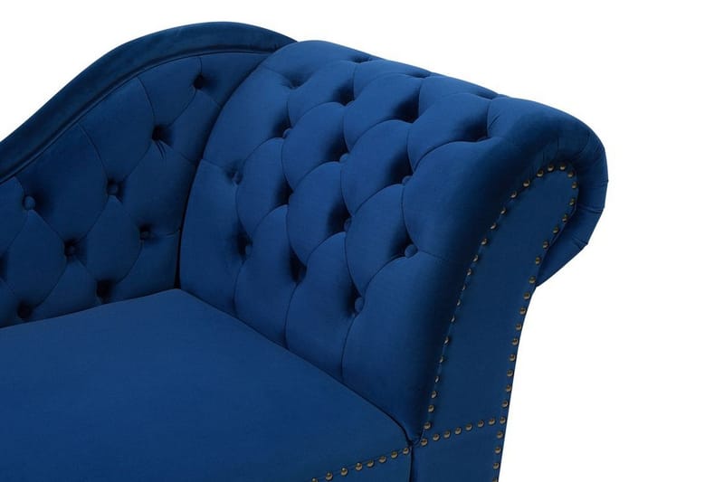 Nimes Schäslong - Blå - Möbler - Stolar & fåtöljer - Fåtölj - Schäslongfåtölj & divanfåtölj