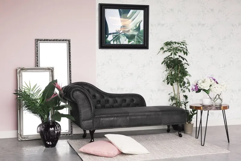 Nimes Schäslong - Grå - Möbler - Stolar & fåtöljer - Fåtölj - Schäslongfåtölj & divanfåtölj