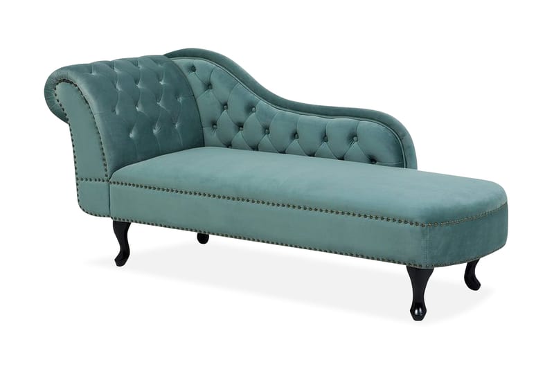 Nimes Schäslong - Grön - Möbler - Stolar & fåtöljer - Fåtölj - Schäslongfåtölj & divanfåtölj