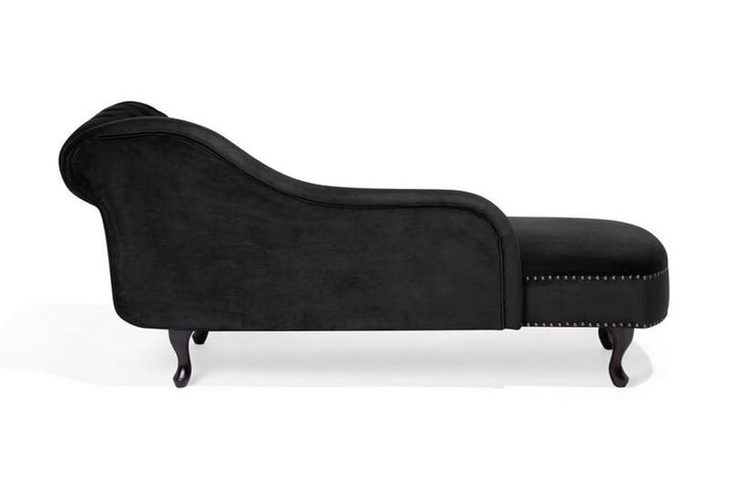 Nimes Schäslong - Svart - Möbler - Stolar & fåtöljer - Fåtölj - Schäslongfåtölj & divanfåtölj