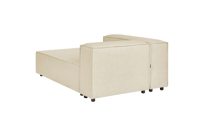 Tunda Schäslong 119 cm Höger - Beige/Svart - Möbler - Stolar & fåtöljer - Fåtölj - Schäslongfåtölj & divanfåtölj