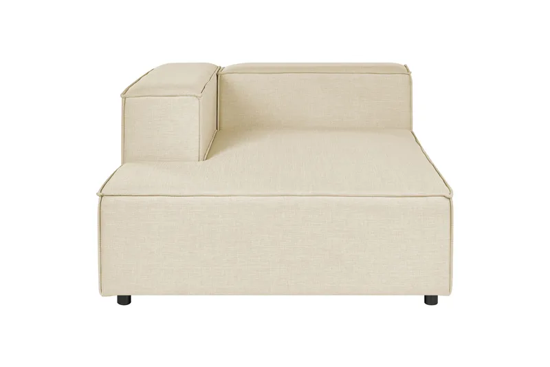 Tunda Schäslong 119 cm Höger - Beige/Svart - Möbler - Stolar & fåtöljer - Fåtölj - Schäslongfåtölj & divanfåtölj