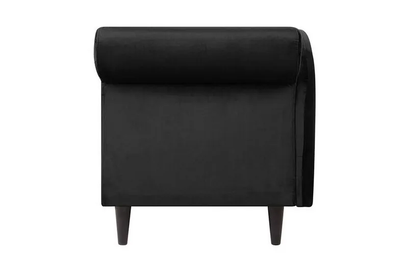 Tyland Schäslong Höger - Svart - Möbler - Stolar & fåtöljer - Fåtölj - Schäslongfåtölj & divanfåtölj