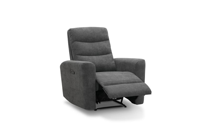 Shano Reclinerfåtölj Manuell - Grå - Möbler - Stolar & fåtöljer - Fåtölj - Biofåtölj & reclinerfåtölj