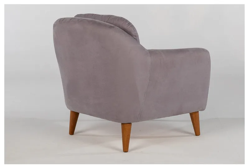 Sheku Fåtölj med Armstöd - Grå - Möbler - Stolar & fåtöljer - Fåtölj