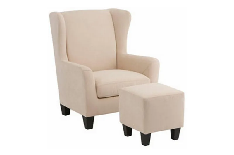 Silfa Fåtölj Microfiber, Beige