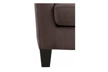 Silfa Fåtölj Microfiber - Brun - Möbler - Stolar & fåtöljer - Fåtölj - Öronlappsfåtölj