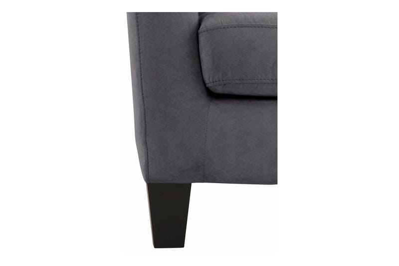 Silfa Fåtölj Microfiber - Grå - Möbler - Stolar & fåtöljer - Fåtölj - Öronlappsfåtölj