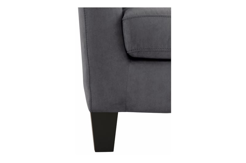 Silfa Fåtölj Microfiber - Grå - Möbler - Stolar & fåtöljer - Fåtölj