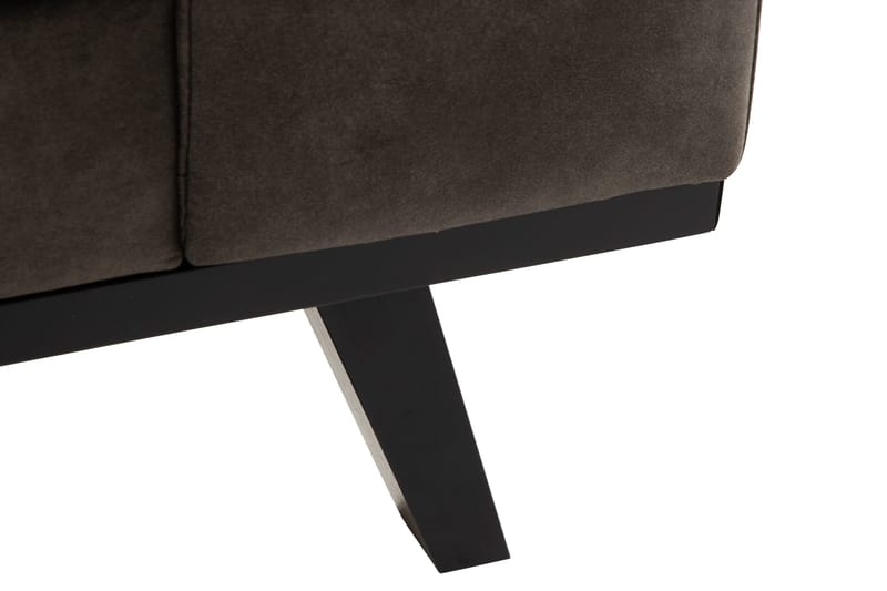 Copenhagen Fåtölj Konstläder - Mörkgrå - Möbler - Stolar & fåtöljer - Fåtölj - Skinnfåtölj & läderfåtölj