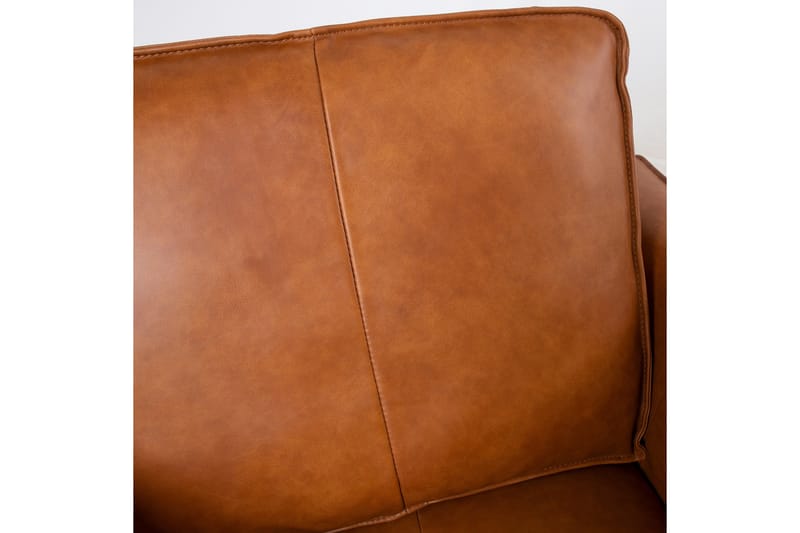 Leo Fåtölj Ljusbrun - Möbler - Stolar & fåtöljer - Fåtölj - Skinnfåtölj & läderfåtölj