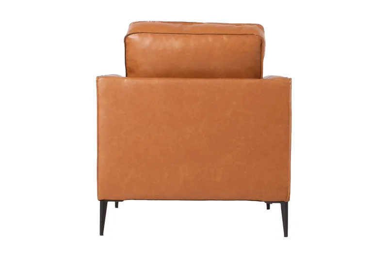 Leo Fåtölj Ljusbrun - Möbler - Stolar & fåtöljer - Fåtölj - Skinnfåtölj & läderfåtölj
