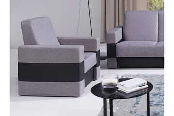 Lux Fåtölj 82x82x90 cm - Grå - Möbler - Stolar & fåtöljer - Fåtölj
