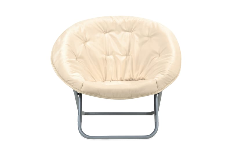 Masayo Fåtölj - Silver/Beige - Möbler - Stolar & fåtöljer - Fåtölj - Skinnfåtölj & läderfåtölj