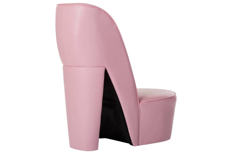 Stol klacksko rosa konstläder - Rosa - Möbler - Stolar & fåtöljer - Fåtölj - Skinnfåtölj & läderfåtölj