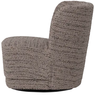 Snurrfåtölj Atty - Beige Melange - Möbler - Stolar & fåtöljer - Fåtölj - Fåtölj utan armstöd