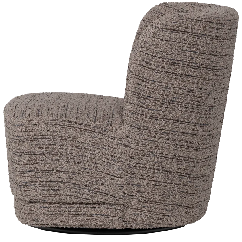 Snurrfåtölj Atty - Beige Melange - Möbler - Stolar & fåtöljer - Fåtölj - Fåtölj utan armstöd