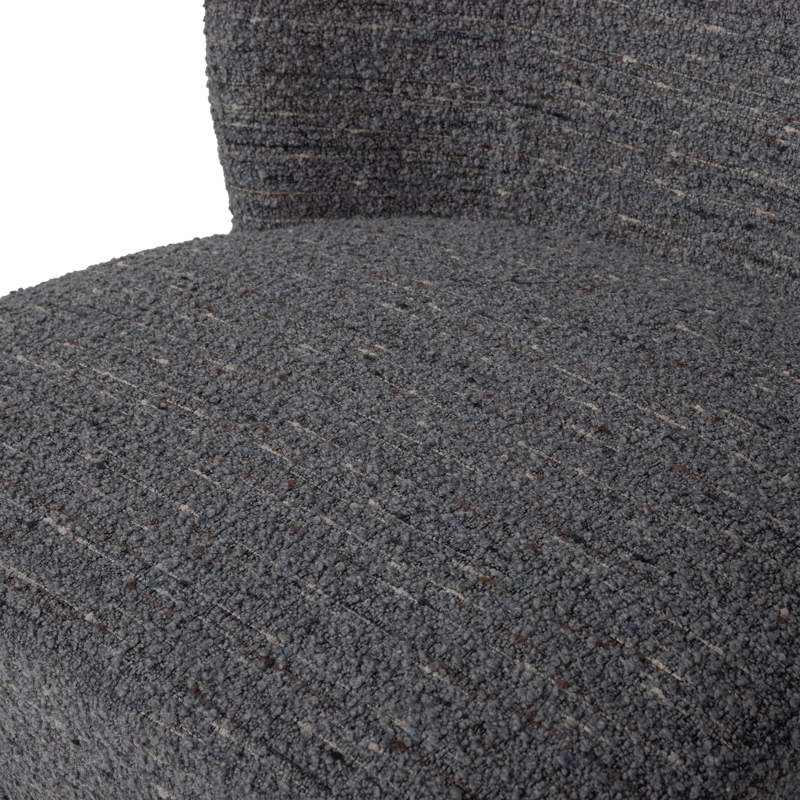 Snurrfåtölj Atty - Grå Melange - Möbler - Stolar & fåtöljer - Fåtölj - Fåtölj utan armstöd