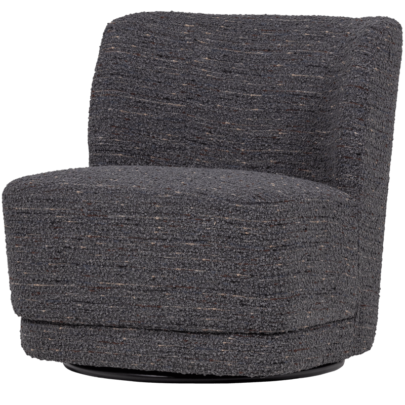 Snurrfåtölj Atty, Grå Melange