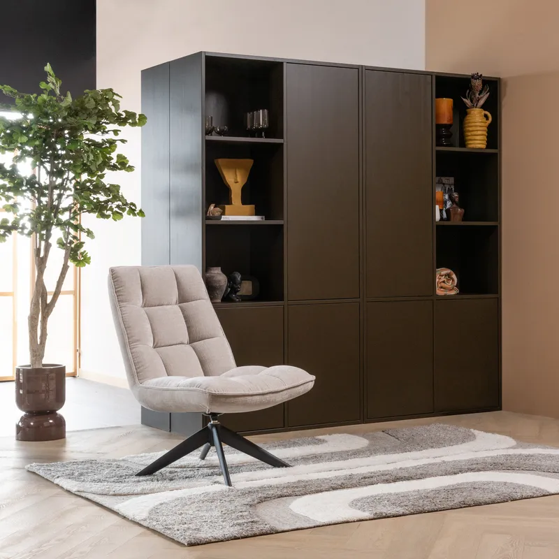 Snurrfåtölj Jouke - Natur - Möbler - Stolar & fåtöljer - Fåtölj - Fåtölj utan armstöd