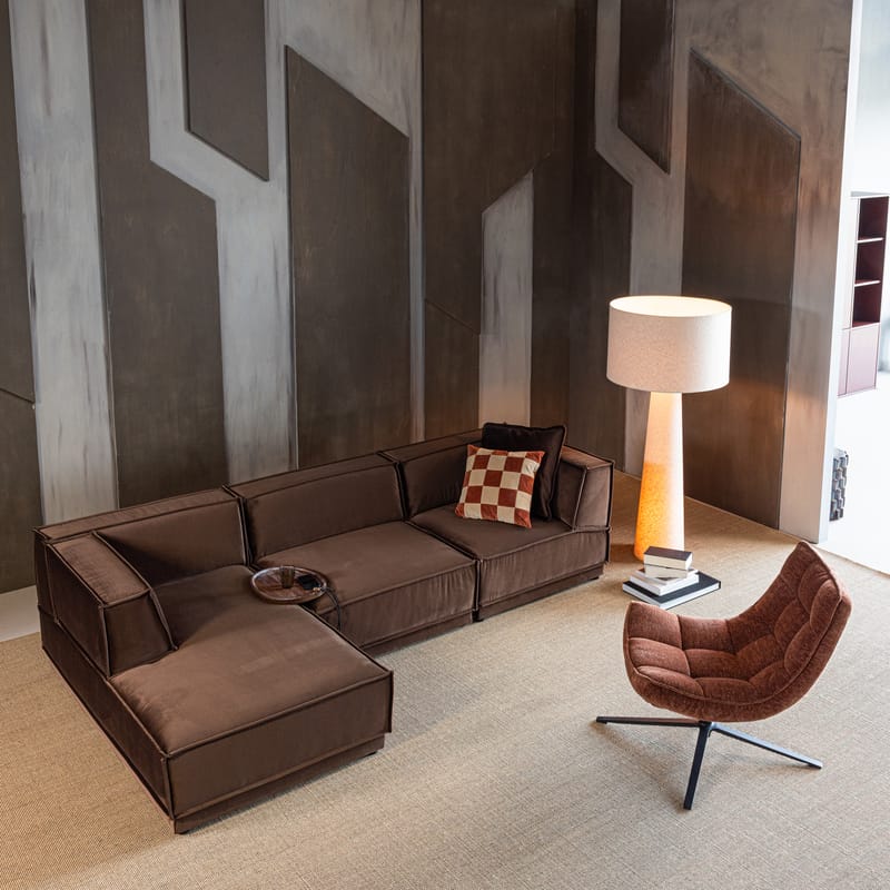 Snurrfåtölj Maudi - Brun - Möbler - Stolar & fåtöljer - Fåtölj - Seniorfåtölj